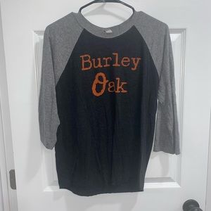 Burley Oak baseball tee